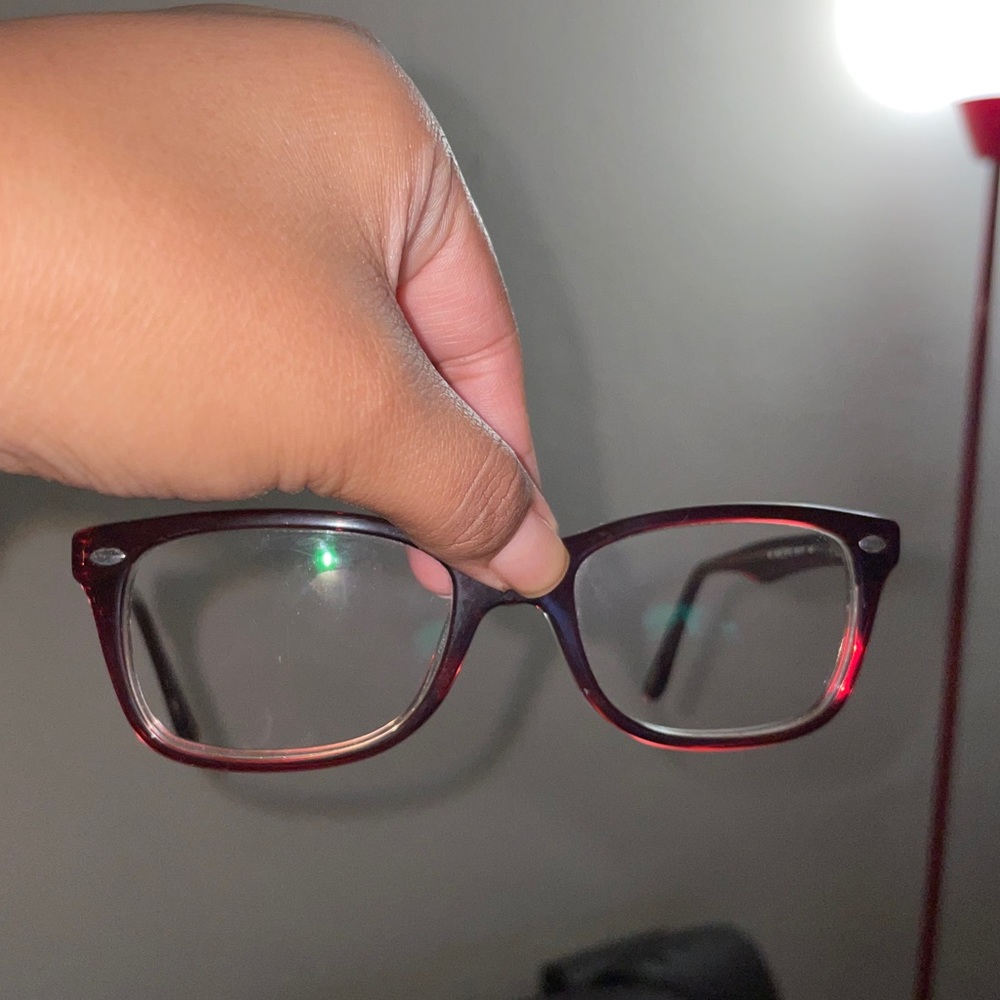 RAY- BAN red glasses